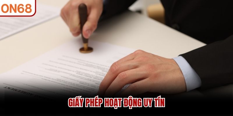 giấy phép hoạt động
